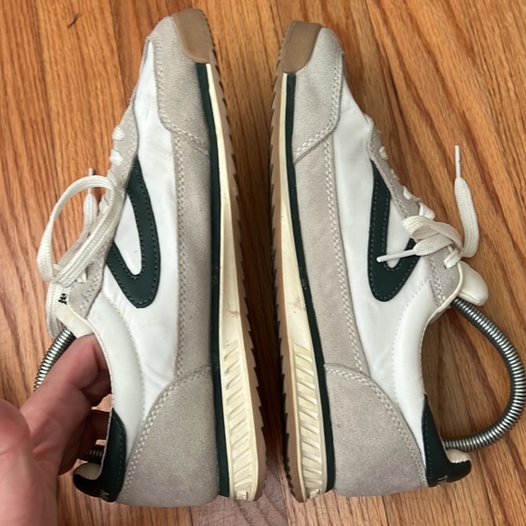 Tretorn Rawlins 2.0 Casual Sneakers White / Cream / Green Women's 8 - Picture 15 of 16